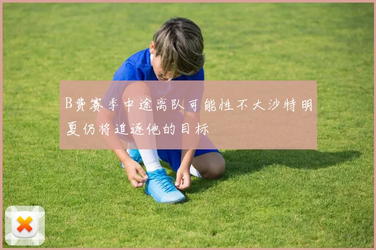 B费赛季中途离队可能性不大沙特明夏仍将追逐他的目标
